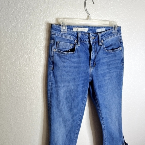 Anthropologie Pilcro High-Rise Cropped Flare Jeans sz 27 - Picture 3 of 10